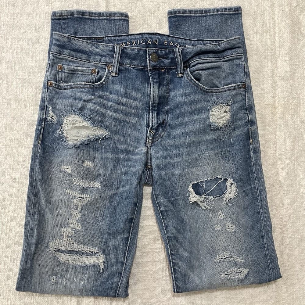 American Eagle Next Level AirFlex Slim Stretch Denim Jeans Men's Size 30x34‎